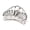 Silver, variant on QinGoo Medium Metal Hair Claw Clip for Women Strong Hold Non-Slip Hair Accessory 1 Count, 2.76 Inch, Silver