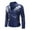 Blue, variant on IROINNID Men's Faux Leather Turndown Lapel Long Sleeve Solid Color Leisure Autumn Winter Motorcycle Jacket Coat Outwear & Jackets