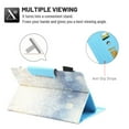 thumbnail image 4 of Universal Case for 6.5-7.5" Tablet, Dteck Pretty Pattern PU Leather Stand Cover for Kindle Fire 7/Galaxy Tab A 7"/Galaxy Tab E Lite 7"/RCA Voyager 7" and more 6.5 - 7.5 in tablet,32 Sand, 4 of 5