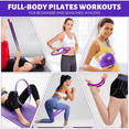 thumbnail image 2 of Conjunto Pilates Yoga Incluye Anillo De Pilates, Banda De Resistencia, Eo Safe ImportsPurpura, 2 of 5