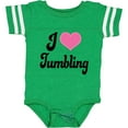 thumbnail image 3 of Inktastic I Love Tumbling Girls Baby Bodysuit, 3 of 5