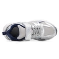 thumbnail image 3 of Kids Tennis Sneakers for Boys Girls, Breathable Mesh Hook and Loop Lightweight Athletic Shoes, 3 of 7