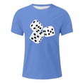 thumbnail image 1 of Huesdet T-Shirts Graphiques pour Hommes Coupe Moderne Col Ras du Cou Chandails Tricotés Maille Texturée à Chevrons (Bleu, M), 1 of 6