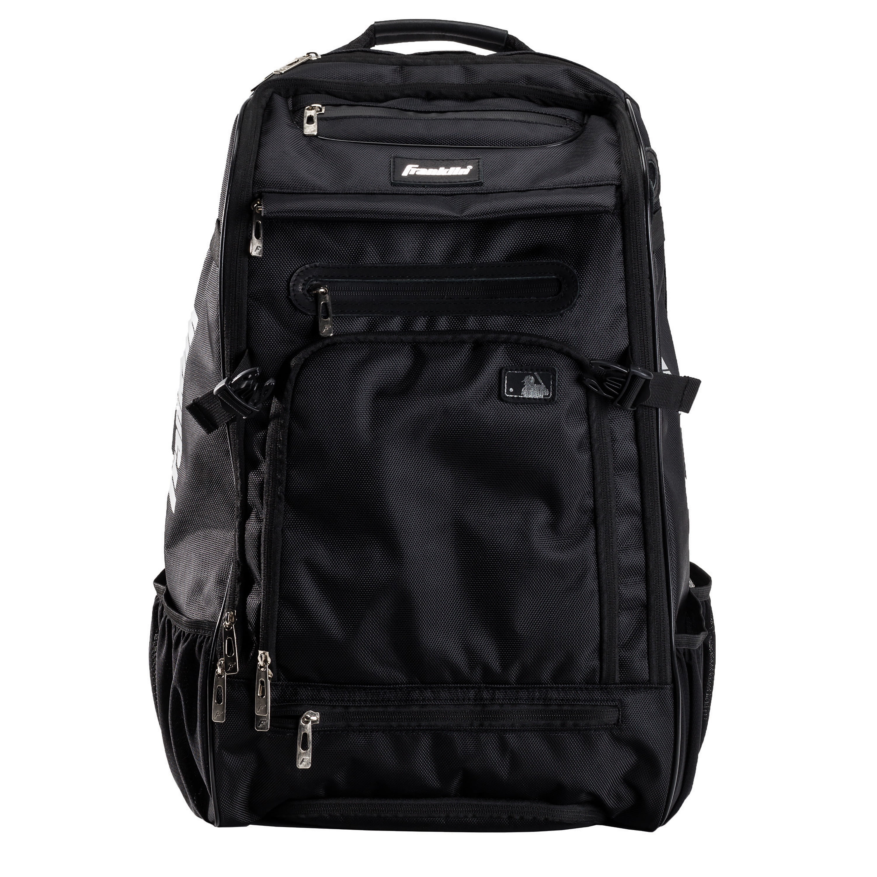 Franklin Sports MLB Traveler Elite Baseball Backpack ? Black