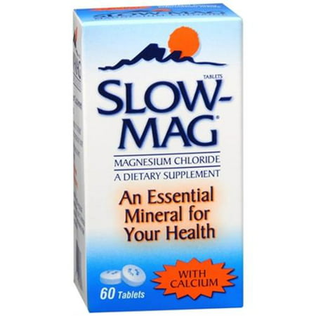 Slow-Mag comprimés de calcium 60 comprimés (pack de 2)