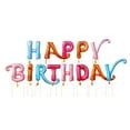 Packed Party "Make a Statement" Happy Birthday Balloon Yard Stake