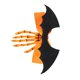thumbnail image 2 of Isvgxsz Skeleton Hair Clip Claw Skeleton Hand Hair Clip Bone Clips Spooky Skull Goth Hair Clips Halloween Hair Accessories for Women Girls, 2 of 6