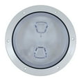 thumbnail image 2 of 7" White Round Beckson Clear Center Screw Out Boat Deck Plate, 2 of 3