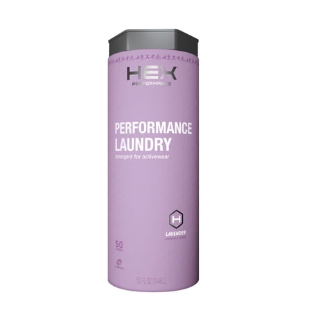 HEX Performance Laundry Detergent, Lavender, 50oz/50ld