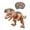 Brun, variante sur Xuanheng Jouet Dinosaure Télécommandé Créatif Mignon avec Lumière Jouet Électronique Enfants Brun