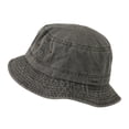 thumbnail image 3 of Big Size Washed Hat - Black 2XL-3XL, 3 of 5
