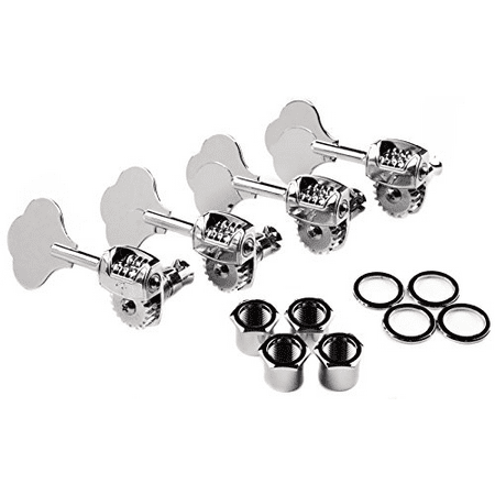 Deluxe "F" Stamp Bass Tuning Machines, Left-Hand,