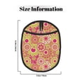 thumbnail image 3 of Naloa Yellow Flowers Silicone Pot Holders, Oven Mitts Heat Resistant Hot Pads, Non Slip Pot Holder for Kitchen Baking and Cooking 9.4 x 7.5 Inches, 3 of 7