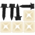 thumbnail image 1 of 1 Set License Plate Frame Screws Clips License Plate Fasteners License Plate Mounting Accessories, 1 of 9