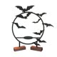 thumbnail image 1 of Halloween Candelabro Titular Halloween Estatua Candelabro Decoración de la Pared Vela Soporte Redondo Forma Gótica Decoración de la Tabla, 1 of 5