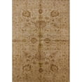 thumbnail image 1 of Ahgly Company Tapis d'Intérieur Lavables à la Machine Rectangle Industriel Moderne Brun Bisque, 2' x 5', 1 of 7