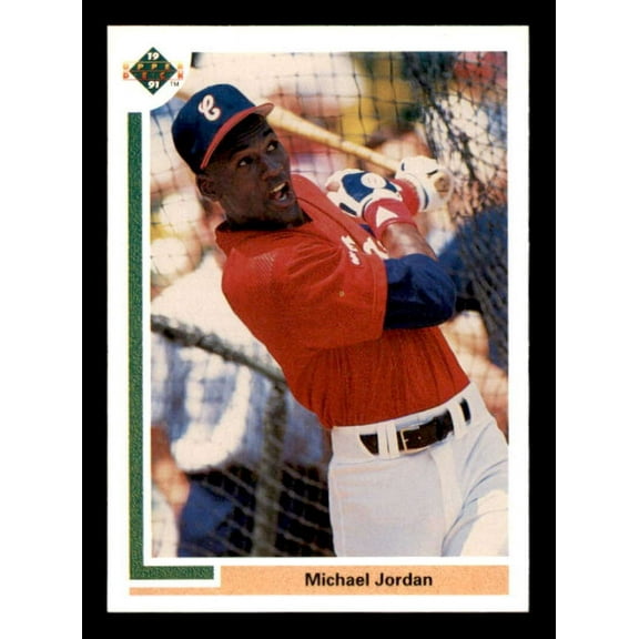 Michael Jordan SP Baseball Rookie Card 1991 Upper Deck #SP1