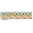 thumbnail image 2 of Trees Fabric by the Yard, Repetitive Spring Leaves Forest Flora in Colorful Arrangement Pattern, Decorative Upholstery Fabric for Sofas Home Accents, 10 Yards, Mustard Multicolor by Ambesonne, 2 of 4