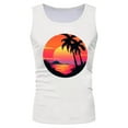 thumbnail image 3 of Xijirk Tank Tops Men,Summer Vacation Vest Beach Hawaii Theme Digital 3D Printed Graphic Sleeveless Top Blouse for Casual Holiday Style,Mens Tank Top,White,XL, 3 of 4
