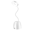 thumbnail image 1 of Lámparas de escritorio para oficina en casa, lámpara de escritorio LED recargable con puerto de carga USB y soporte para teléfono con bolígrafo 3 niveles de atenuación y modo de luz nocturna Cuello de cisne flexible de 360° Zhivalor OTTO-LD-2035209-1, 1 of 6