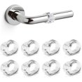 thumbnail image 1 of 8 Pack Clear Door Handle Protectors to Protect Against Marks - Window and Wall Handle Protector Included., 1 of 5