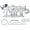 Silver(Aluminum), variant on MITZONE Automotive Intake Manifold Compatible with Chevy Cruze Sonic Trax Buick Encore 1.4L 2012-2021 25200449