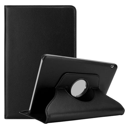 Cadorabo Tablet Cover for Huawei MediaPad T3 10 (9.6 inch) Case in ELDER BLACK with stand function