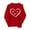31#Red, variant on Valentines Sweatshirts for Women Love Heart Graphic Pullover Crewneck Long Sleeve Tops Valentine's Day Sweatshirt