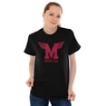 thumbnail image 5 of Meow Cute Crazy Cat Ladies University Women's Graphic T Shirt Tees Brisco Brands X, 5 of 5