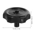 thumbnail image 2 of Pawsdot 2Pcs Rv Window Vent Knobs Black Plastic Replacement for Camper Ventilation, 2 of 7