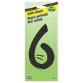 thumbnail image 2 of Hy-Ko 4 In. Satin Black Number 6 BK-40/6, 2 of 2