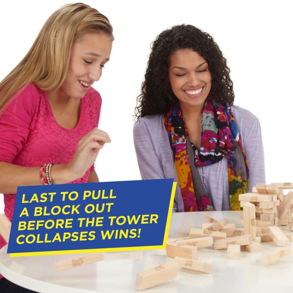 Jenga Classic Block Stacking Board Game for Kids and Family Ages 6 and Up, 1+ Player - image 6 of 7
