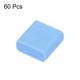thumbnail image 3 of 60 piezas de tapa de puerto USB 2.0, cubierta anti-polvo, protector de silicona para cable de datos USB masculino, azul, 3 of 5