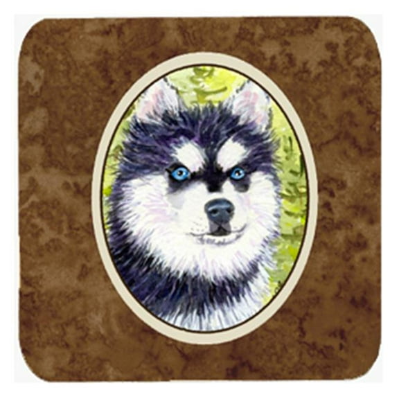 Klee Kai Foam Coasters, Set Of 4
