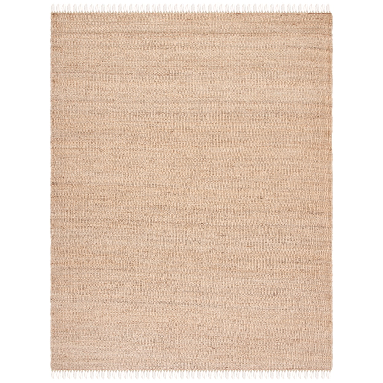 SAFAVIEH Natural Fiber Clara Braided Jute Runner Rug, Ivory, 2'6" x 10'