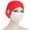 E, variant on Hoshose Summer Slip-On Pre-Tied Head Scarves Solid Color Women Headwear Turban Beanie Caps Head Wrap Headscarf for Women