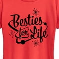 thumbnail image 2 of Instant Message - Besties For Life - Women's Short Sleeve Graphic T-Shirt, 2 of 6