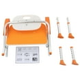 thumbnail image 4 of Foldable Shower Chair Shower Seat Folding Bath Chair Heavy Duty, 4 of 16