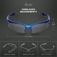 thumbnail image 2 of Kids Sports Sunglasses for Boys Girls Age 3-10 Baseball Softball Cycling Children Sun Glasses UV400, 2 of 7