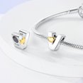 thumbnail image 4 of MULA 925 Sterling Silver Alphabet Initial Letter Charms Heart for Women Gift Jewelry Making, 4 of 7
