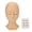Skin Color, variant on M Buder Lash Extension Practice Mannequin Head Silicone Makeup Training Model with 4 Pairs Replaceable Eyelids Skin Color Cosmetology Practice Tool (11.0 in / 28 cm)