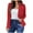 Red, variant on jsaierl Women's Fashion Top Cardigan Outwear Suit Coat Long Sleeve Coat