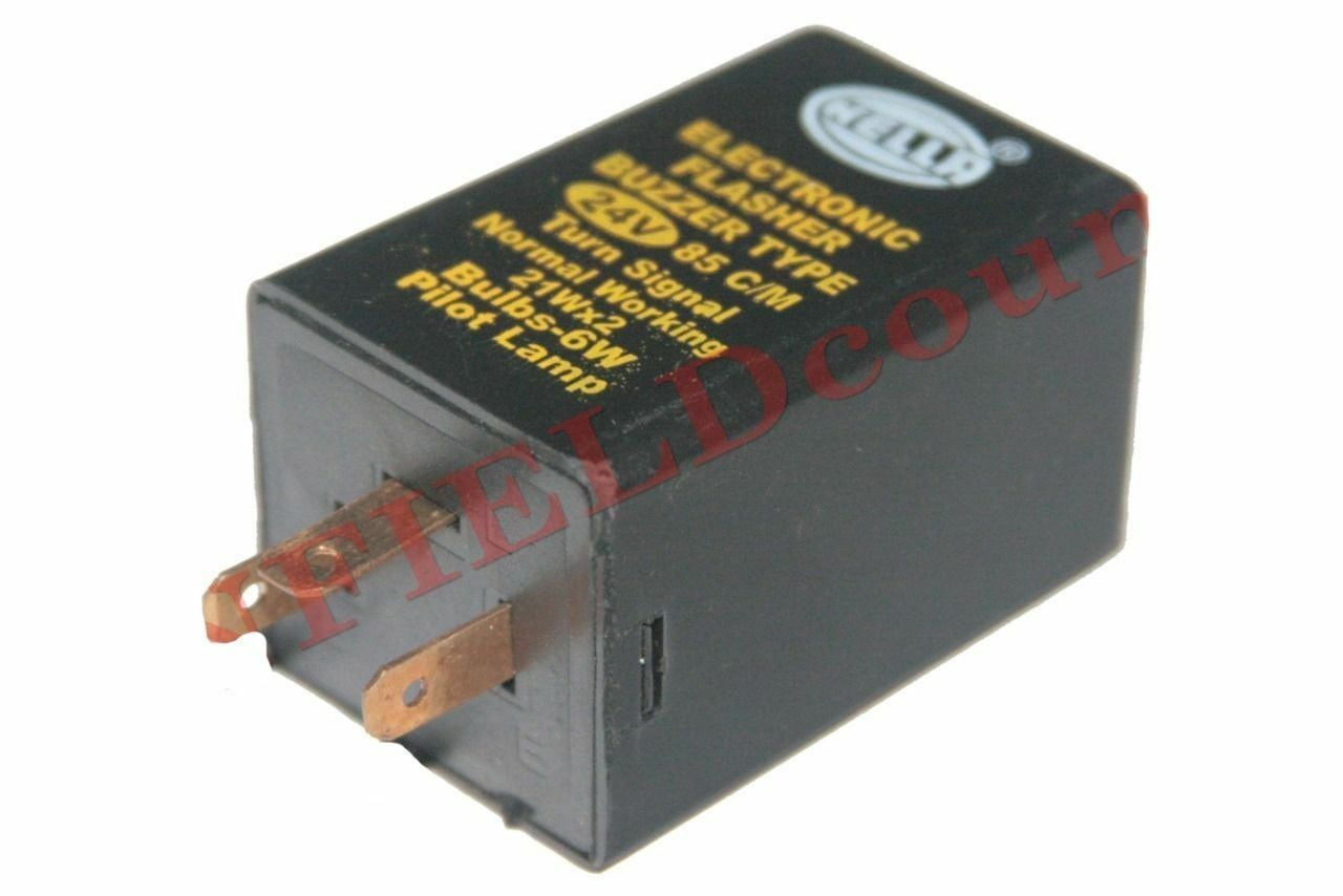 Hella Electronic Flasher Buzzer Type 24v Turn Signal For Tractor Jeeps