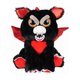 thumbnail image 2 of Peluche Feisty Pets Baron Von Flamefart El dragón negro y rojo, 2 of 4