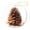 pattern-1, variant on Brown Pine-Cone Christmas Ceramic Ornament Green Pattern Pine Cones Realistic Look Vintage Pinecone Winter Christmas Tree Ornaments Xmas Tree Decoration for Family Friend