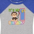 thumbnail image 4 of Inktastic Monkey First Birthday Boys or Girls Baby Bodysuit, 4 of 5