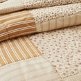 thumbnail image 5 of VHC Brands Camilia Floral Country Cottage Farmhouse Bedding Gold Luxury King Quilt 120x105, 5 of 5