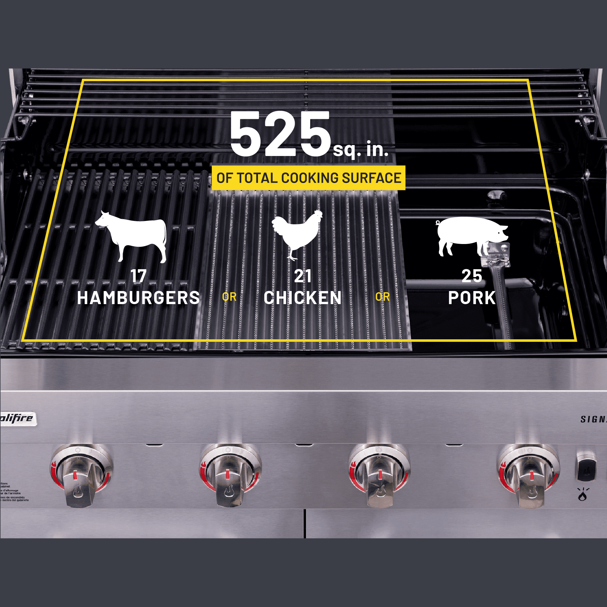 Charbroil® Signature Series™ Amplifire™ 4-Burner Gas Grill