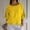 Yellow, variant on Linen Shirts for Women Loose Fit Womens Summer Tops Women Plus Size Tops Women's V Neck T Shirts Women Tshirts Under $5