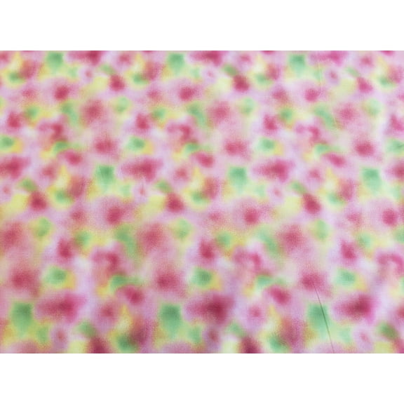 Quilting Treasures Danielle Blotted Multi Colors Red Green Pink 100% Cotton Fabric sold by the yard
